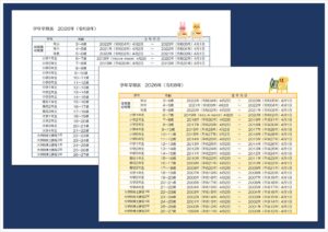 【2026年版】学年早見表｜年少〜大学院まで年齢・生年月日が一目でわかる【無料Excel】